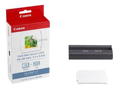 Canon KC-18IS - Farbbandkassetten- und Papier-Kit-1