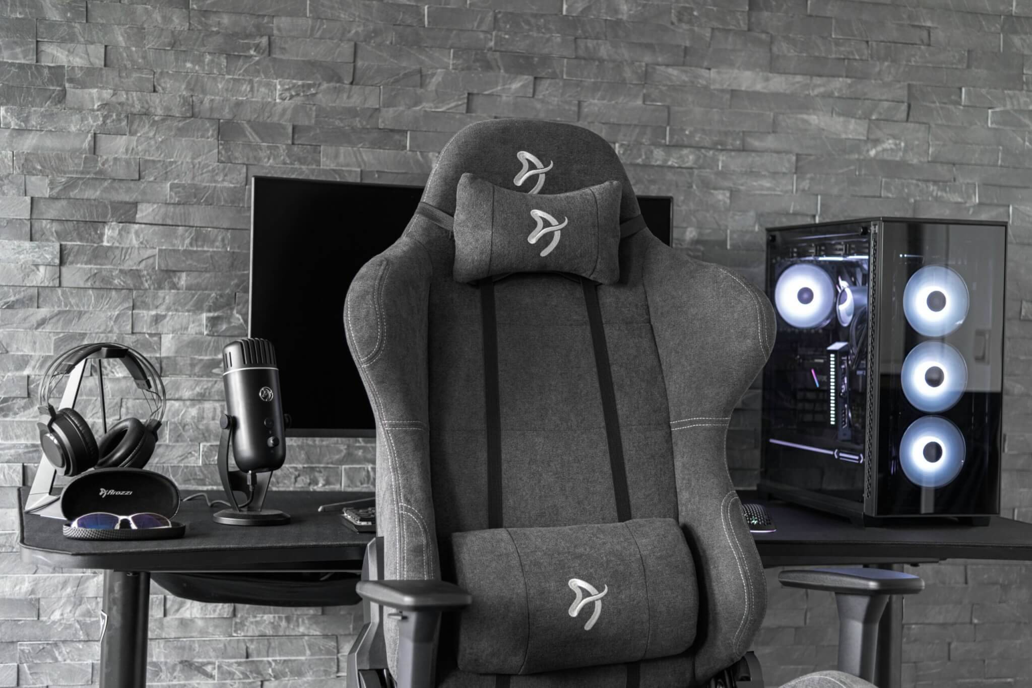 Arozzi Torretta Soft Fabric - Stuhl - ergonomisch-2