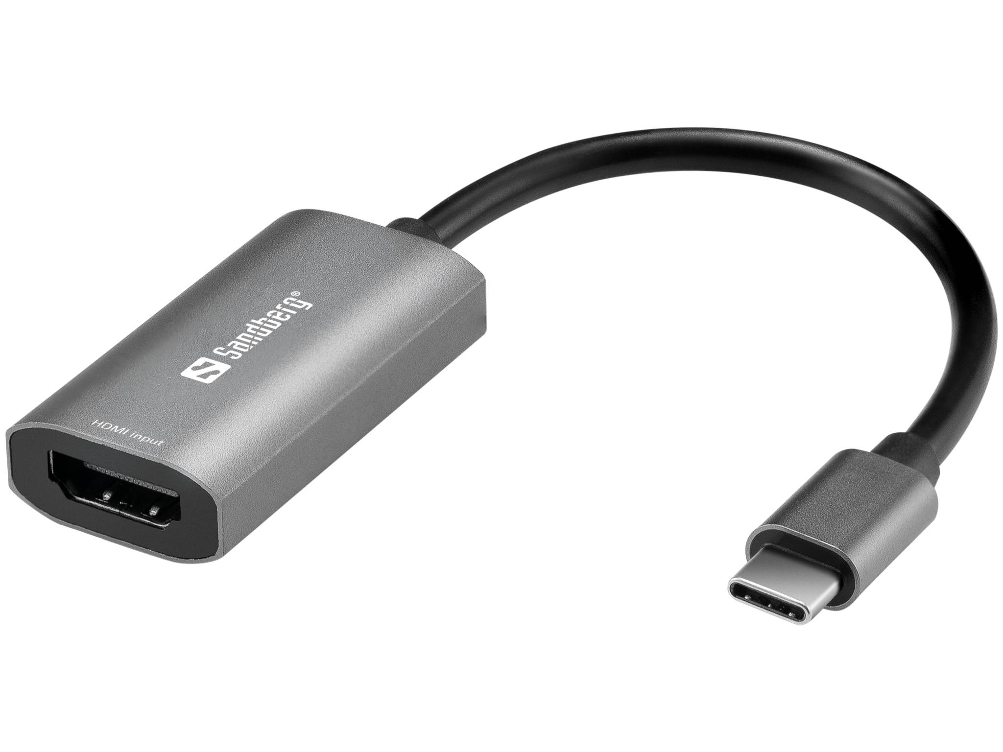 Sandberg - Videoadapter - HDMI weiblich zu 24 pin USB-C männlich-1
