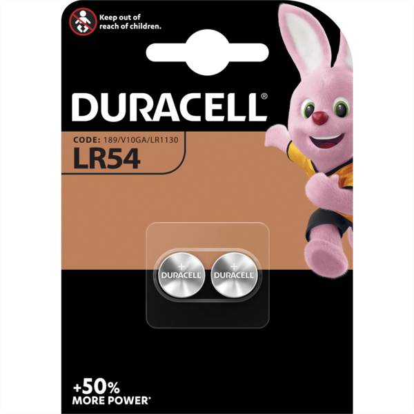 Duracell Electronics LR54 - Batterie 2 x LR54