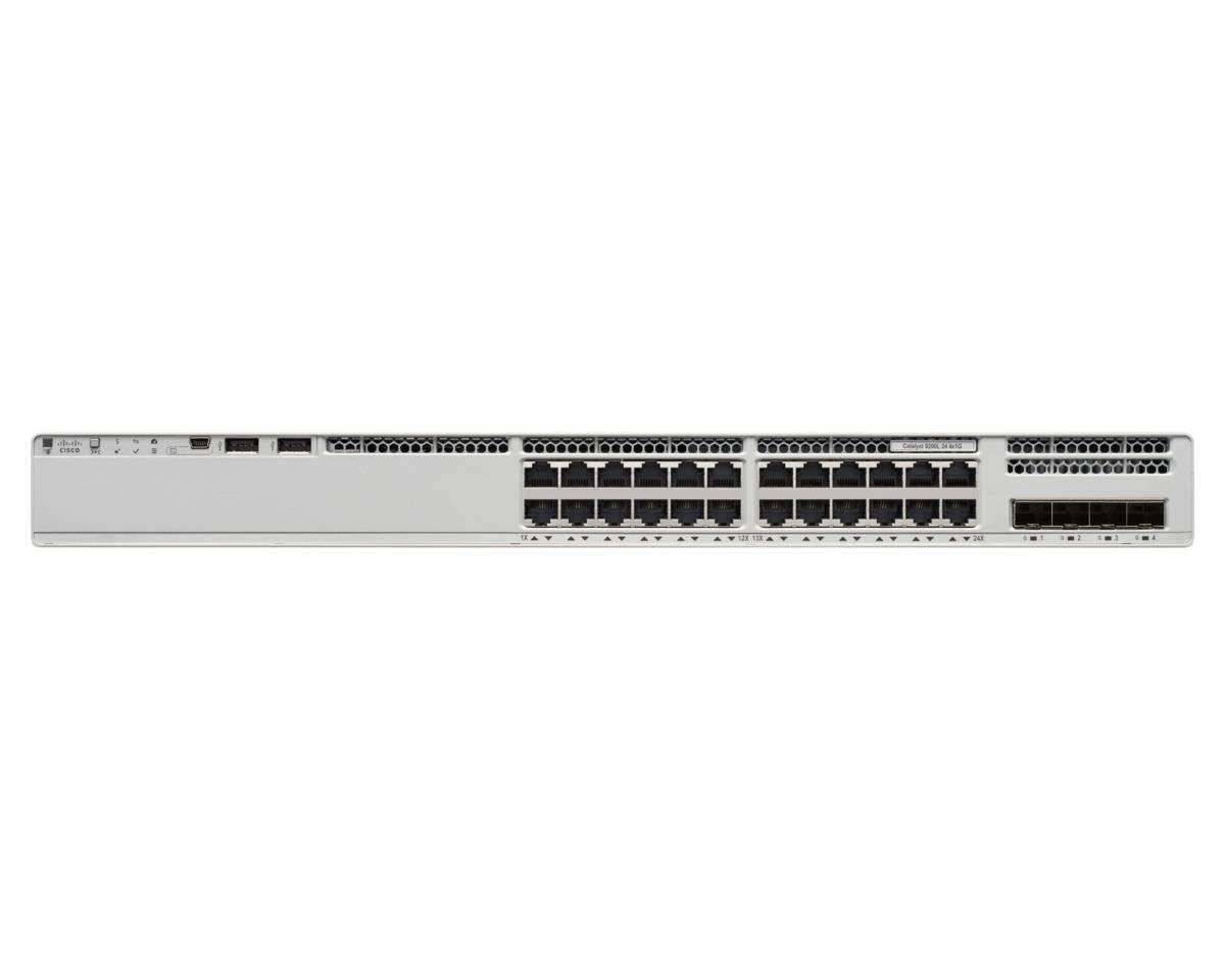 Cisco Catalyst 9200 - Network Advantage - Switch - L3 - managed - 8 x 100/1000/2.5G/5G/10GBase-T + 16 x 10/100/1000 (PoE-2