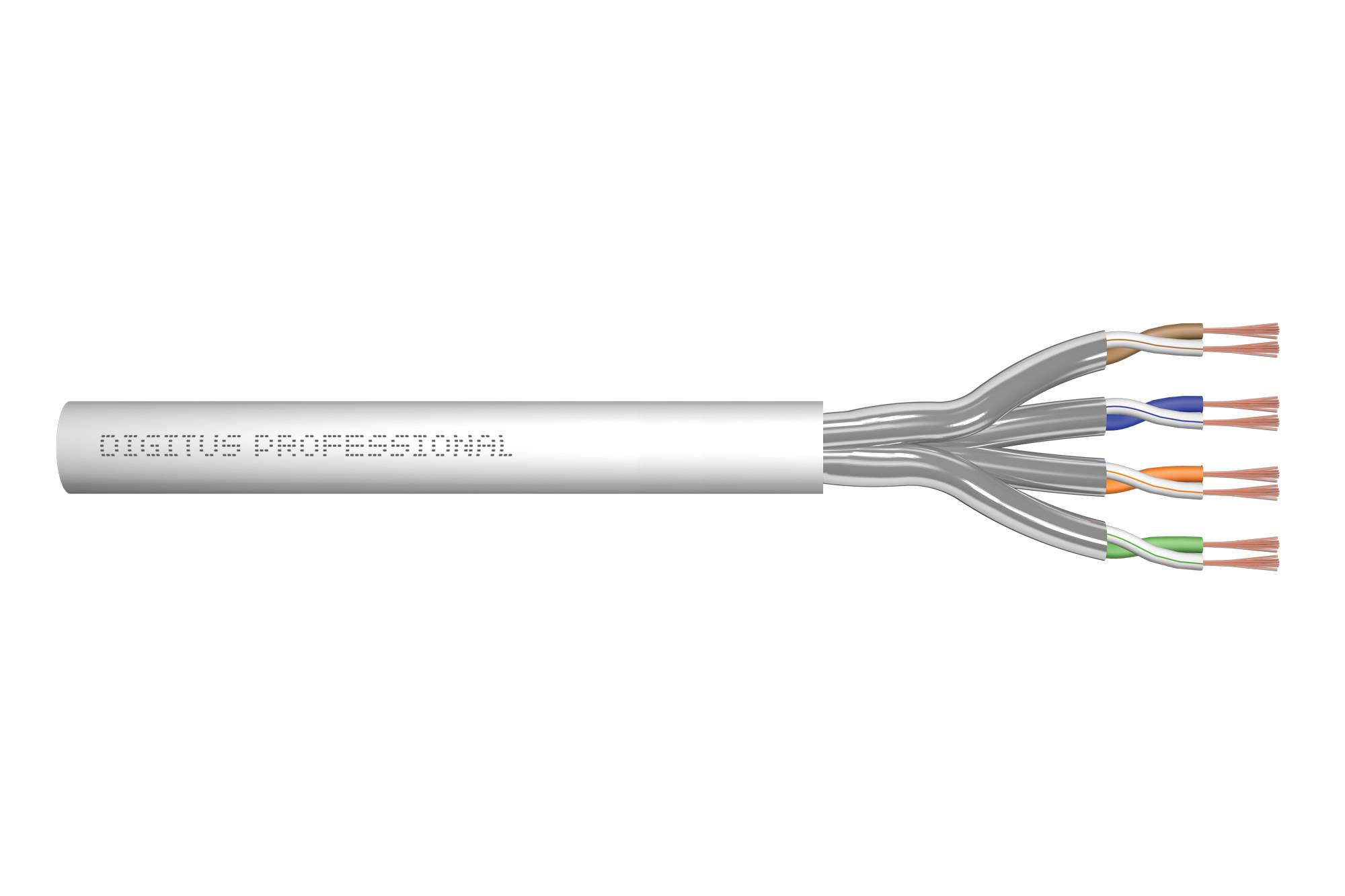 DIGITUS - CAT 6A U/FTP Twisted Pair Roh-Patchkabel-0