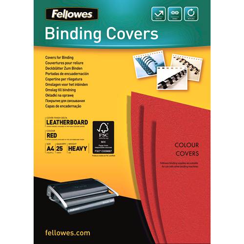 Fellowes Deckblätter zum Binden - 25 Stück-1
