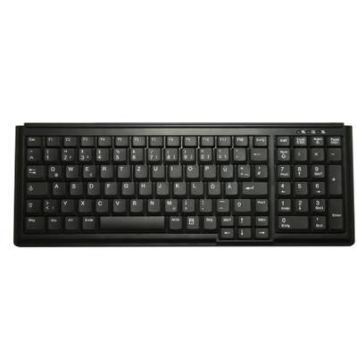 Contour Active Key AK-7000 USB Tastatur Deutsch, QWERTZ Schwarz-3
