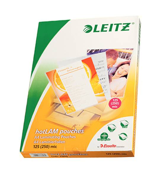 ESSELTE LEITZ - Leitz - 125 Mikron - Clear Glossy - 216 x 303-2