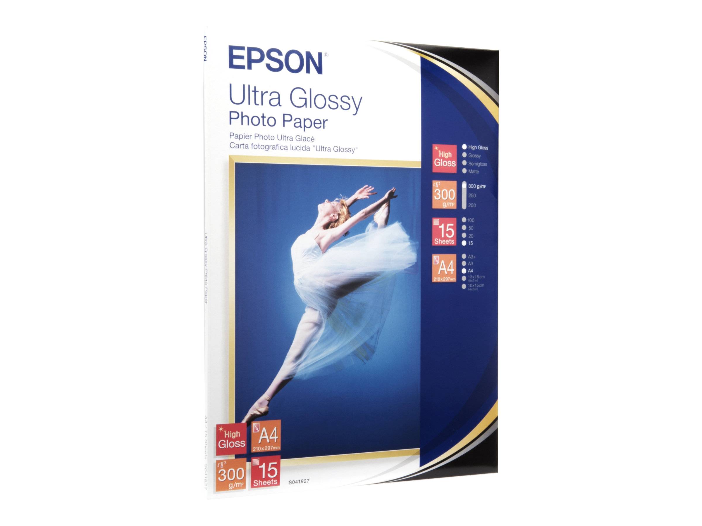 Epson Ultra Glossy Photo Paper - Glänzend - A4 (210 x 297 mm)-1