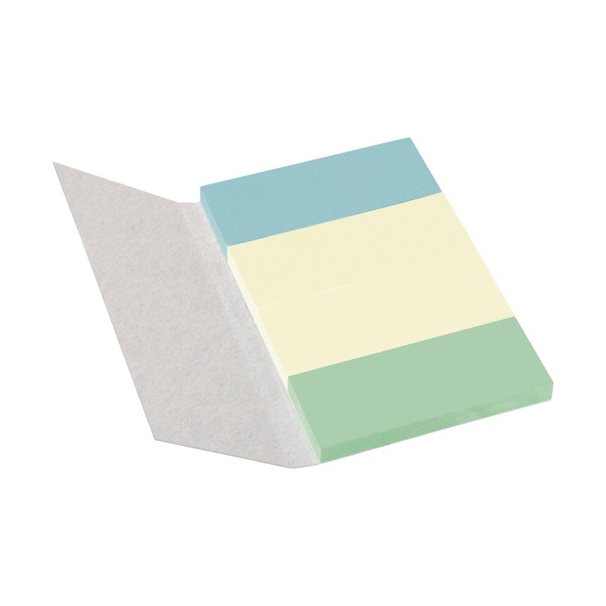 Herlitz 50033447, Leere Registerkarte, Blau, Grün, Gelb, Papier, 20 mm, 50 mm, 160 Blätter-2