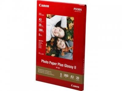 Canon Photo Paper Plus Glossy II PP-201 - Glänzend - A3 (297 x 420 mm) - 20 Blat-1
