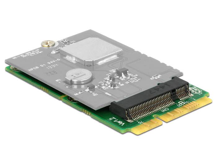 Delock Adapter MiniPCIe > M.2 NGFF - Speicher-Controller-2
