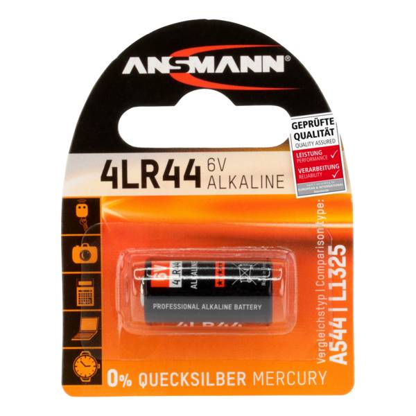ANSMANN - Batterie 4LR44 - Alkalisch