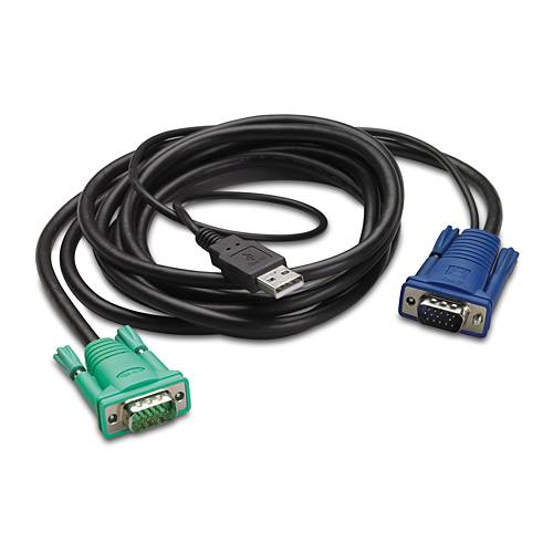 APC - Tastatur- / Video- / Maus- (KVM-) Kabel - USB, HD-15 (VGA)-2