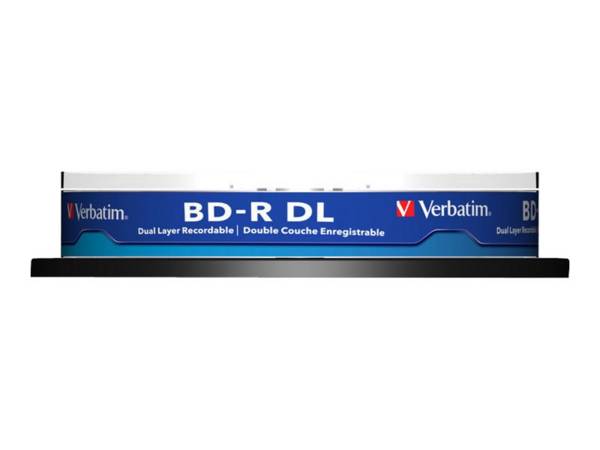 Verbatim 10 x BD-R DL - 50 GB 6x - Spindel - DL 50GB 6x 10 Pack Spindle