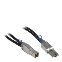 Inter-Tech Externes SAS-Kabel - SAS 12Gbit/s - 36-polig 4x Shielded Mini MultiLa-2