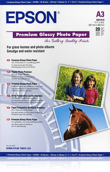 Epson Premium - Glänzend - A3 (297 x 420 mm)-2