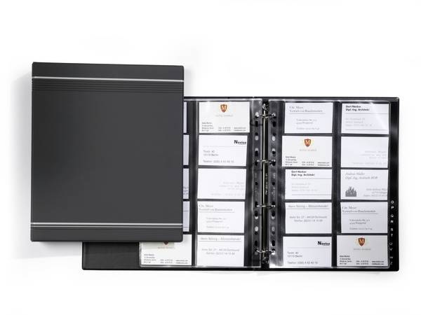 DURABLE VISIFIX - Visitenkartenbuch - vorgedruckt: A-Z-1