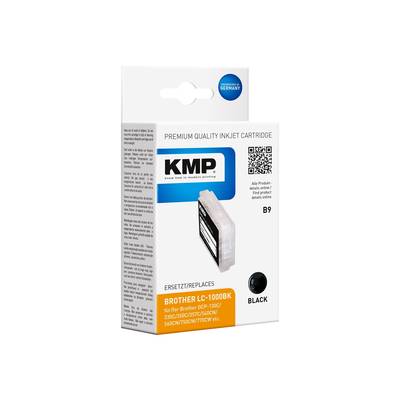 KMP B9 - 20 ml - Schwarz - kompatibel - Tintenpatrone (Alternative zu: Brother LC970BK)
