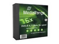 MediaRange - 5 x DVD+R - 4.7 GB (120 Min.) 16x-2