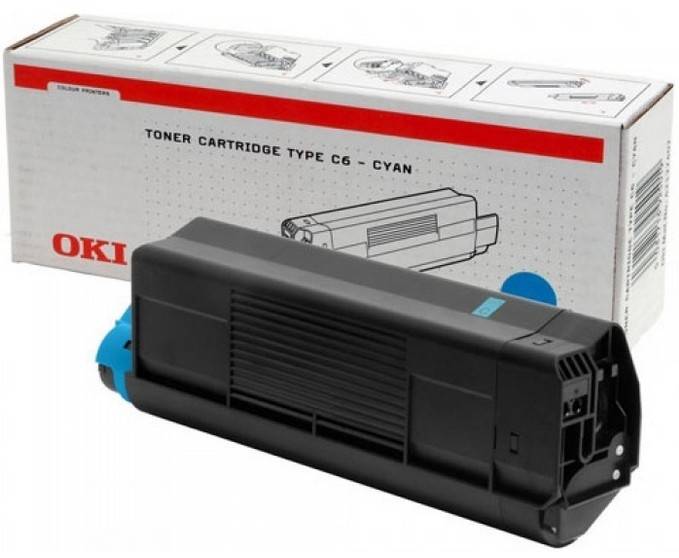 OKI - Cyan - original - Tonerpatrone - für C5100-2