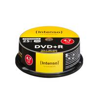 Intenso 25 x DVD+R - 4.7 GB 16x - mit Tintenstrahldrucker bedruckbare Oberfläche-2