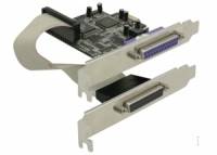 DeLock PCI Express Card 2 x Parallel - Parallel-Adapter-2