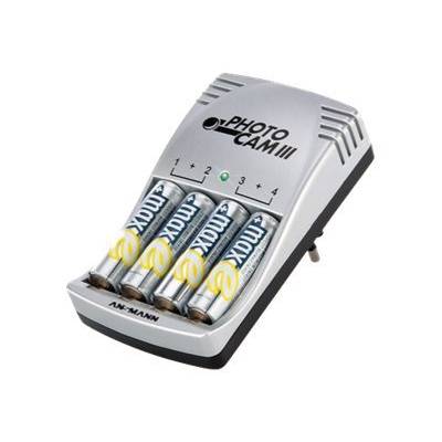 ANSMANN PhotoCam III - Batterieladegerät - (für 4xAA/AAA)