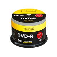 Intenso 50 x DVD-R (G) - 4.7 GB (120 Min.) 16x - Spindel-2
