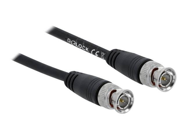 Delock Kabel BNC Stecker zu 3 m Netzwerk 3 m-0