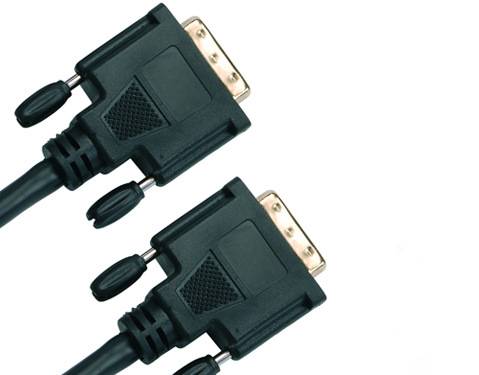 Jou Jye AVC 130 - DVI-Kabel - DVI-D (M) - zu DVI-D (M) - 50 cm - Schwarz-1