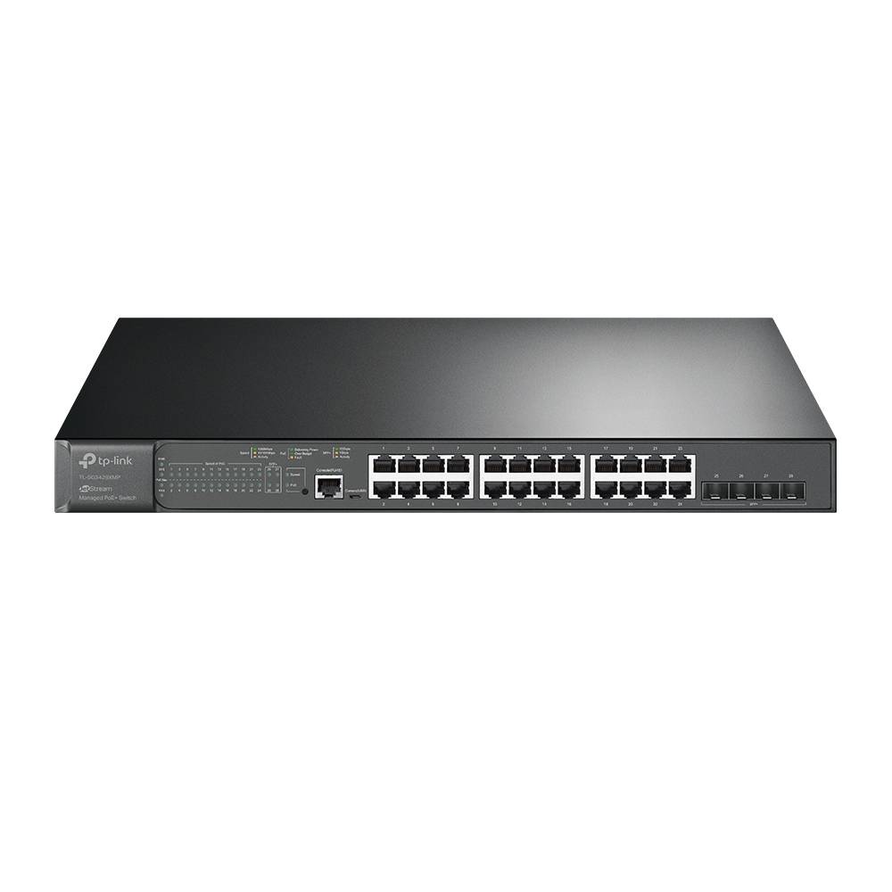 TP-Link JetStream TL-SG3428XMP V3.6 - Switch - L2+ - managed - 24 x 10/100/1000 (PoE+)-3