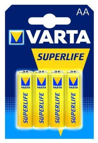 Varta Superlife - Batterie 4 x AA-Typ - Kohlenstoff-1