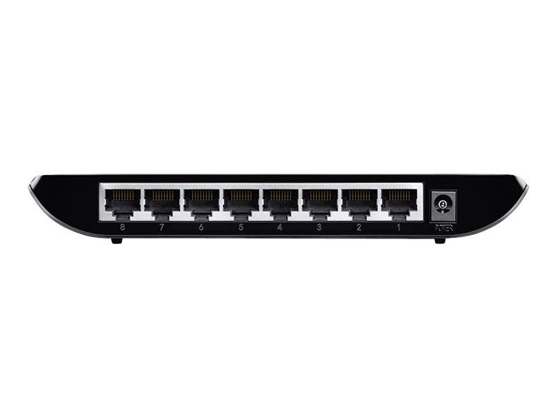 TP-LINK TL-SG1008D 8-Port Gigabit Desktop Switch - Switch - 8 x 10/100/1000 - De-1