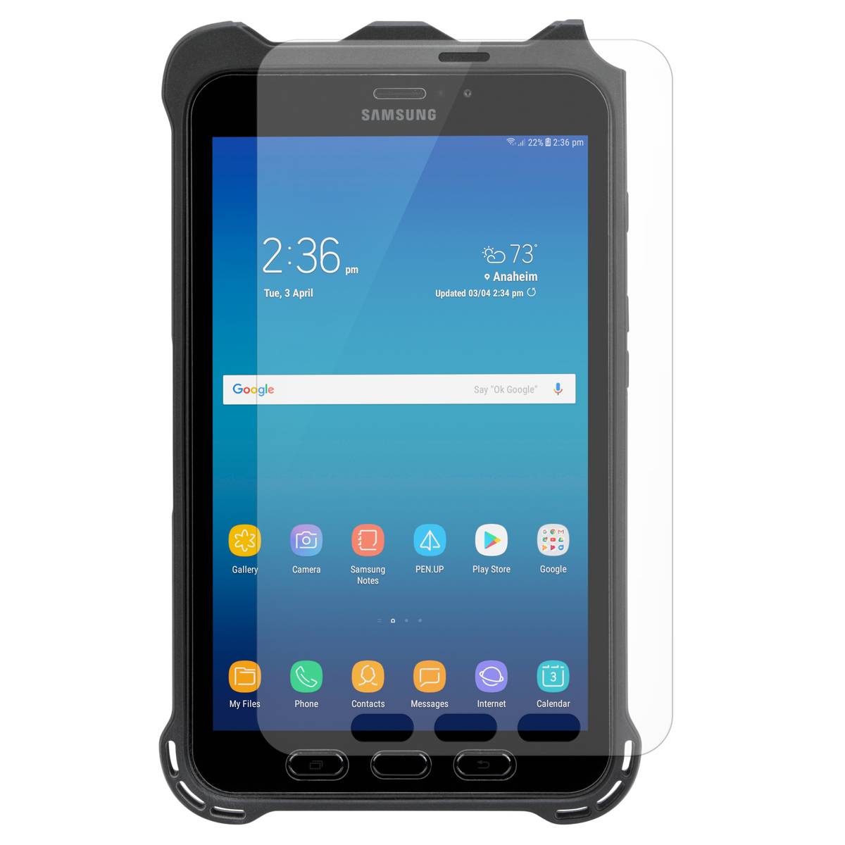 Targus - Bildschirmschutz für Tablet - Glas - kristallklar-1