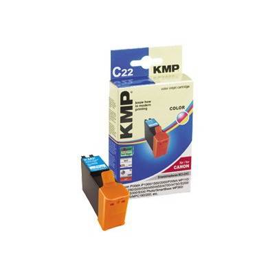 KMP - 15 ml - Farbe (Cyan, Magenta, Gelb) - kompatibel - Tintenbehälter (Alternative zu: Canon BCI-24C)