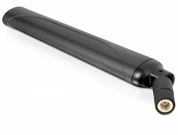 DeLOCK LTE RP-SMA antenna with flexible joint - Funkmodemantenne - 0 dBi (für 790 bis 960 MHz)-1