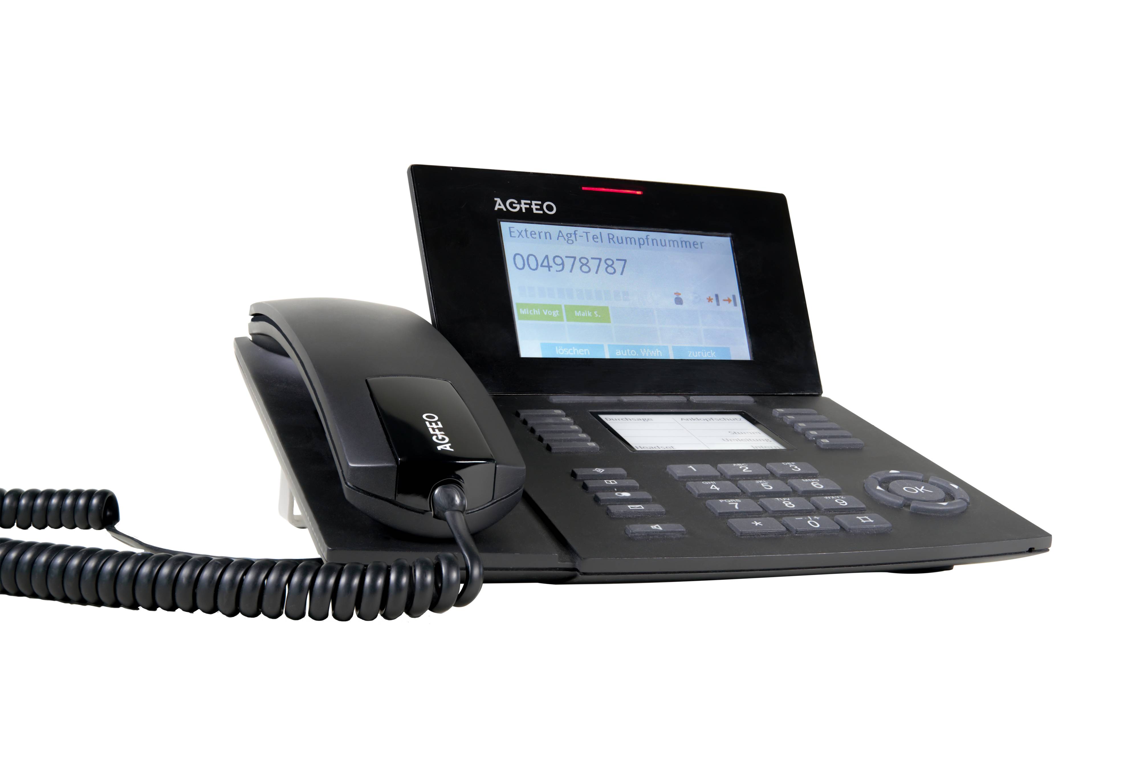 AGFEO ST 56 IP SENSORfon - VoIP-Telefon - Schwarz-1