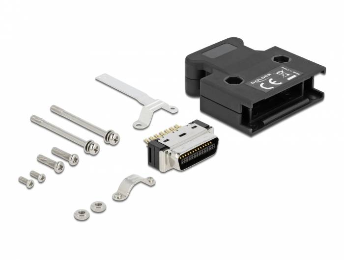 DeLOCK - Datenanschluss - 26 Pol MDR (M) gelötet-1