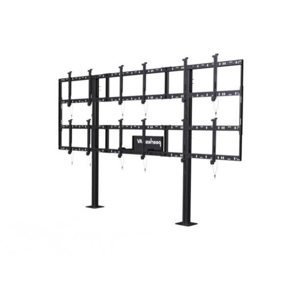 Peerless-AV SmartMount Modular Video Wall Pedestal DS-S555-3X2 - Befestigungskit (Bodenständer)-1