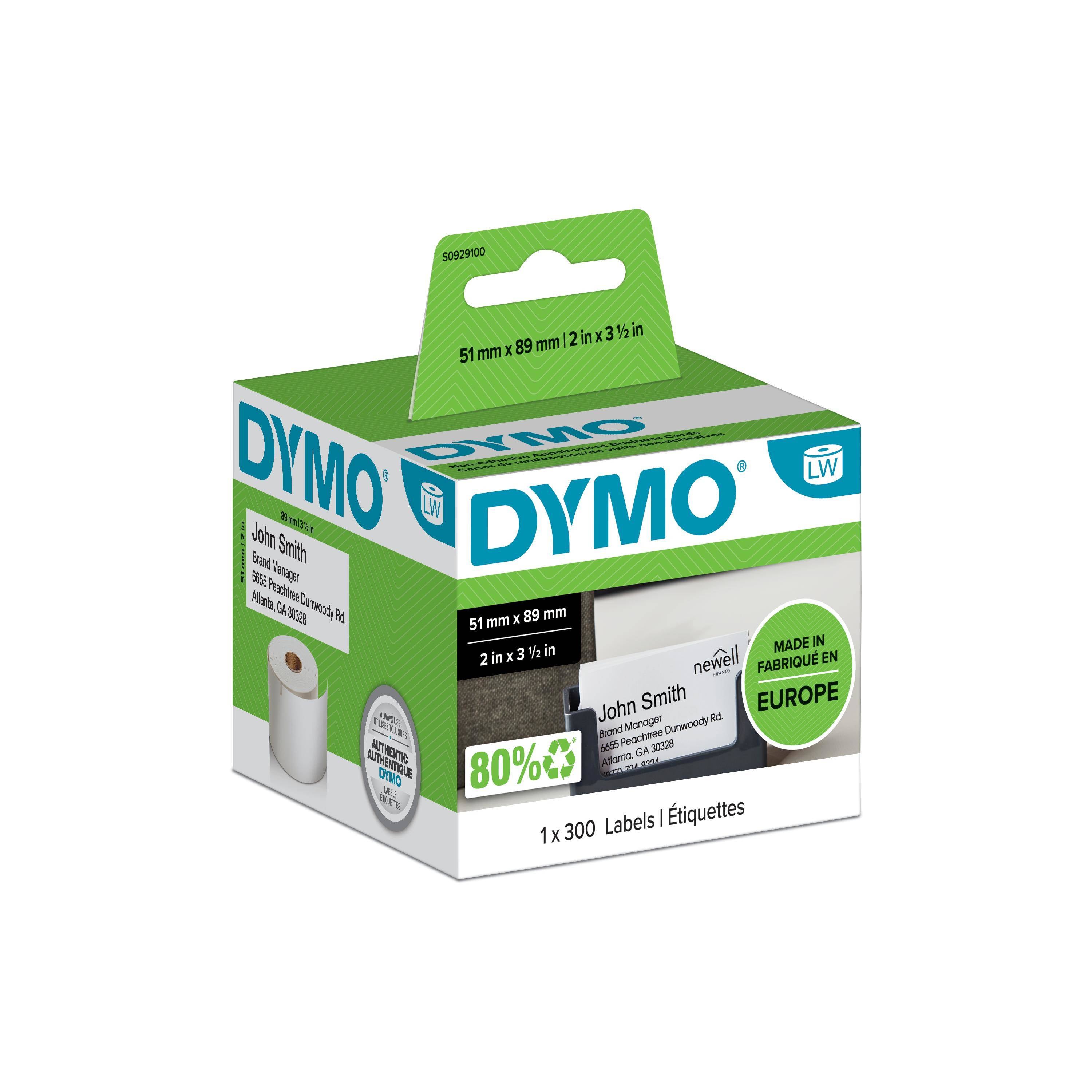 DYMO - Nichtklebende Verabredungs-/Namens-Badge-Karten-3