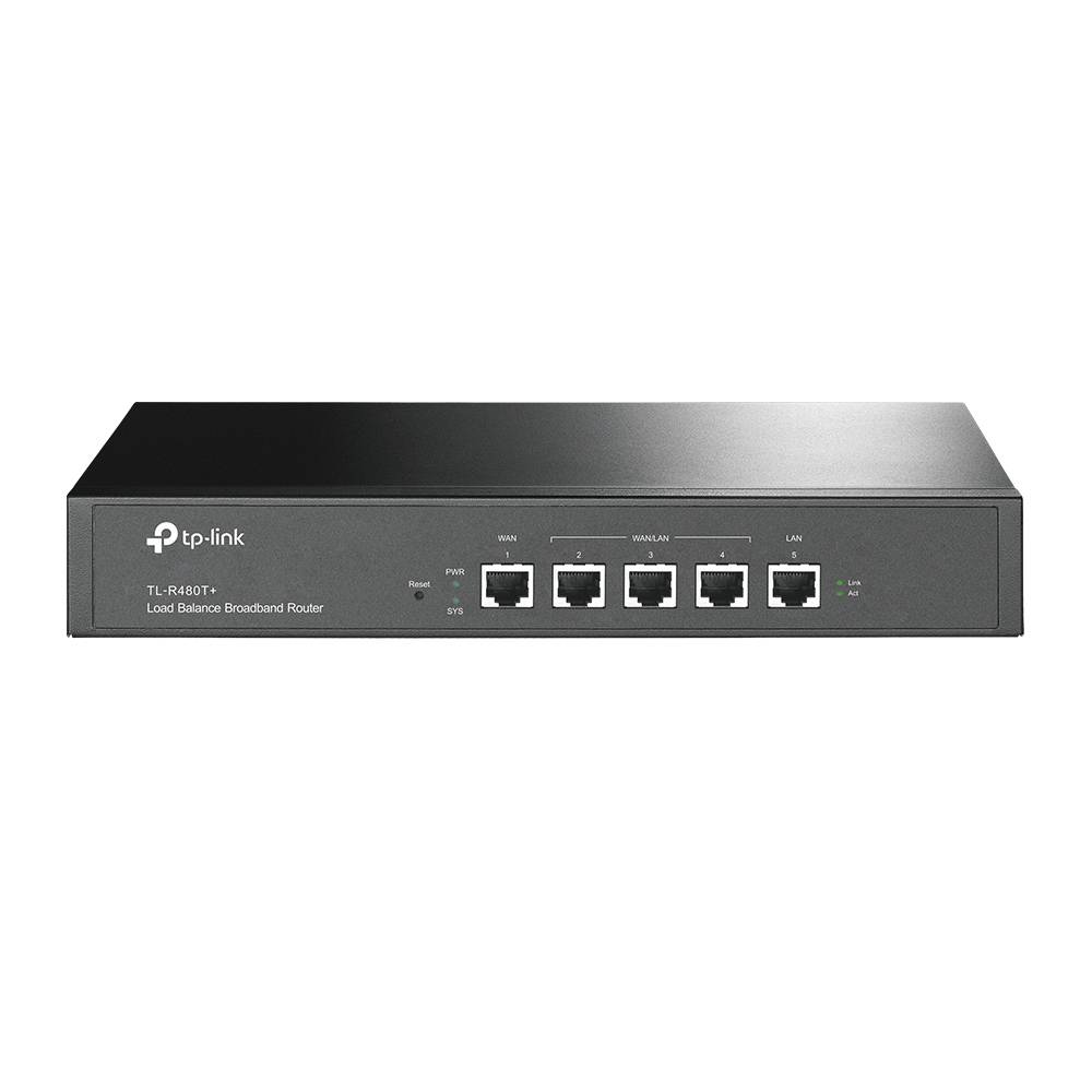 TP-Link TL-R480T+ - Router 3-Port-Switch - WAN-Ports:-1