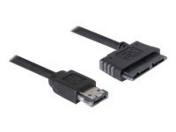 DeLOCK Power Over eSATA cable - Power Over eSATA-Kabel - Mikro SATA (W)