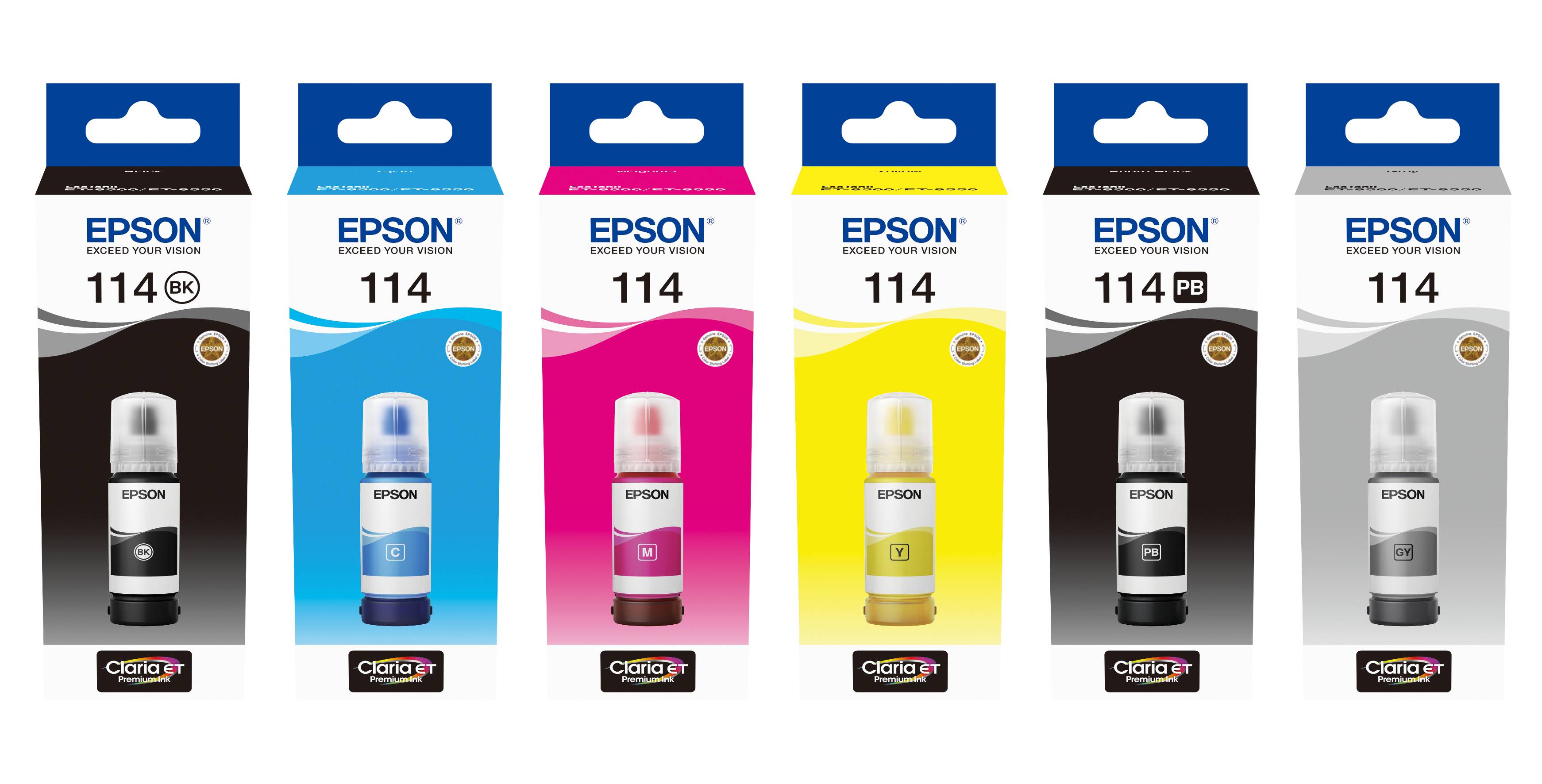 Epson EcoTank 114 - 70 ml - Grau - original - Nachfülltinte-3