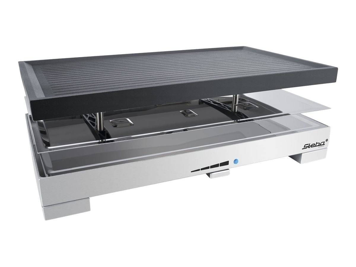 Steba RC 68 - Raclettegrill - 1.2 kW - Black/Stainless-1