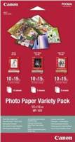 Canon Variety Pack VP-101 - 100 x 150 mm 15 Blatt Fotopapier-Kit - für PIXMA MG2-2
