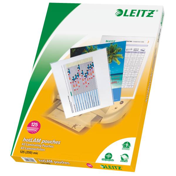 ESSELTE LEITZ - Leitz - 125 Mikron - glänzend - 303 x 426 mm-1