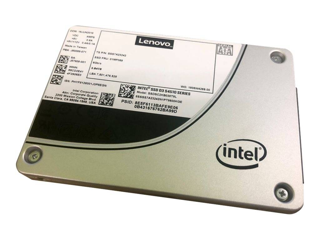 Intel S4510 Entry - Solid-State-Disk - verschlüsselt - 1.92 TB - Hot-Swap - 2.5" (6.4 cm)-0