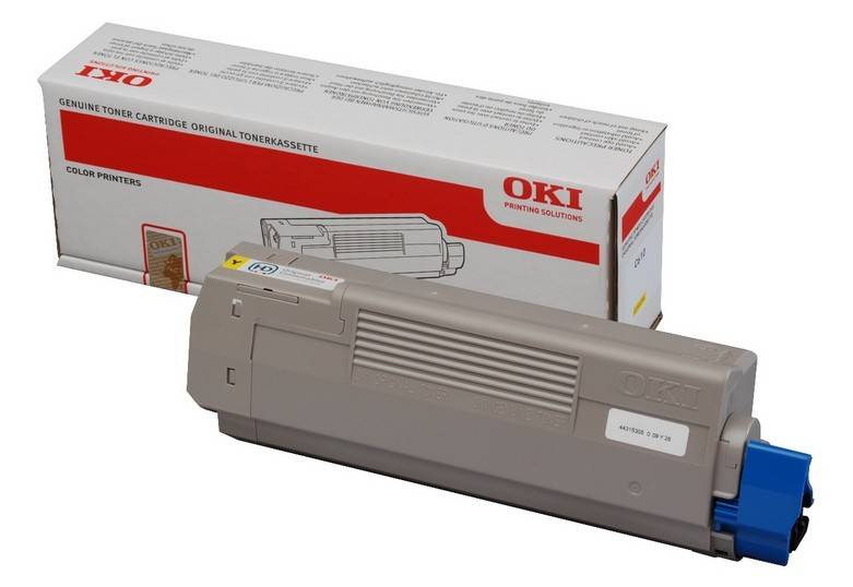 OKI - Gelb - original - Tonerpatrone - für C610dn-1