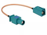 Delock WLAN-Antennen Anschlusskabel [1x Fakra-Stecker - 1x Fakra-Buchse] 20.00 cm Mehrfarbig-3