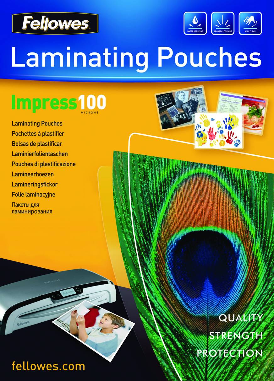 Fellowes Laminating Pouches - 100 Mikrometer-1