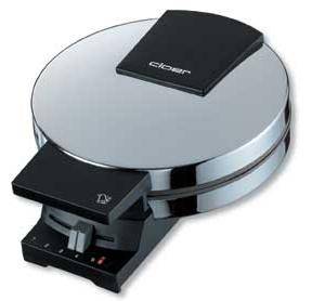 Cloer 185 - Waffeleisen - 930 W - Chrom-1