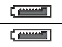 Supermicro - SATA-Kabel - SATA (W) bis SATA (W)-0